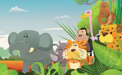 تصویر داستان فیل و دوستان